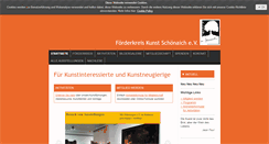 Desktop Screenshot of kunst-schoenaich.de