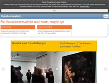 Tablet Screenshot of kunst-schoenaich.de